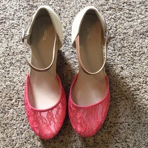 Apt 9 Lace Wedge Sandals